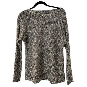 Vince Black & White Sweater